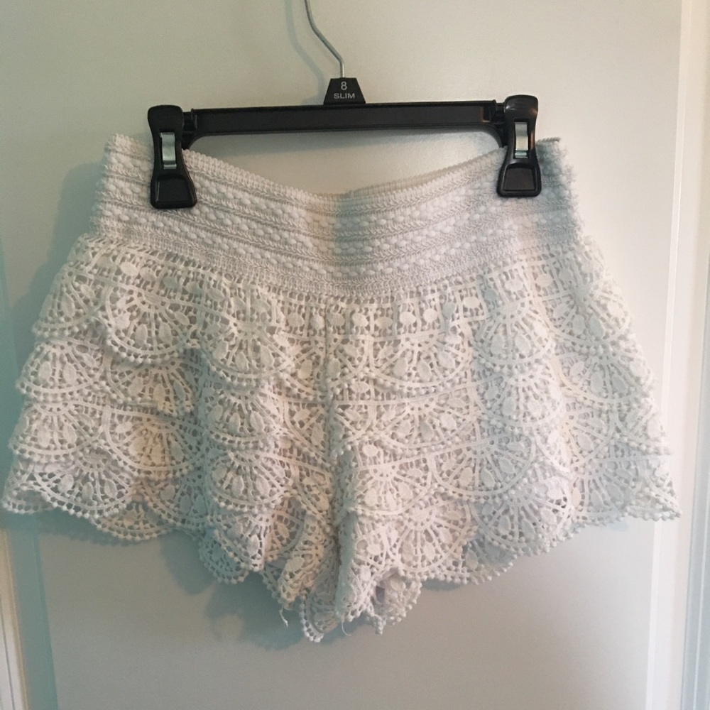 White shorts